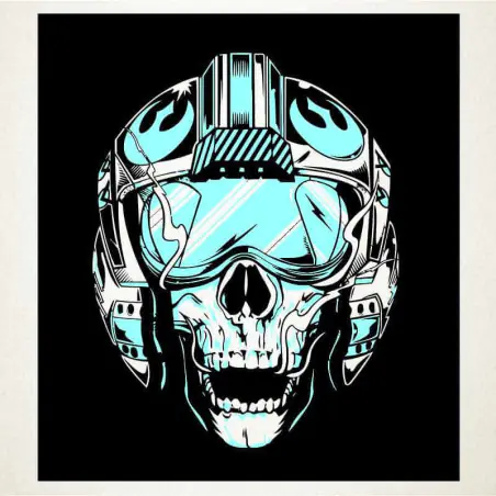 Flying skull