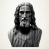 Retrato en vinilo de Jesus de Nazaret