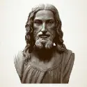 Retrato en vinilo de Jesus de Nazaret