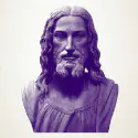 Retrato en vinilo de Jesus de Nazaret