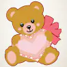 Oso y corazon
