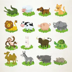 Animales felices