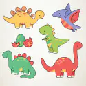 Bebes Dinosaurios