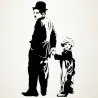 Chaplin y chico