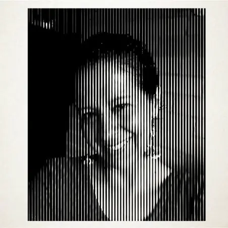 Los retratos en vinilo son una novedosa manera de decorar. Retrato en Vinilo Adhesivo de alta calidad
